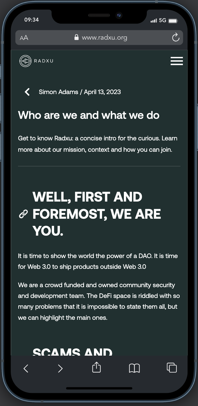 Radxu Landing Mobile 14